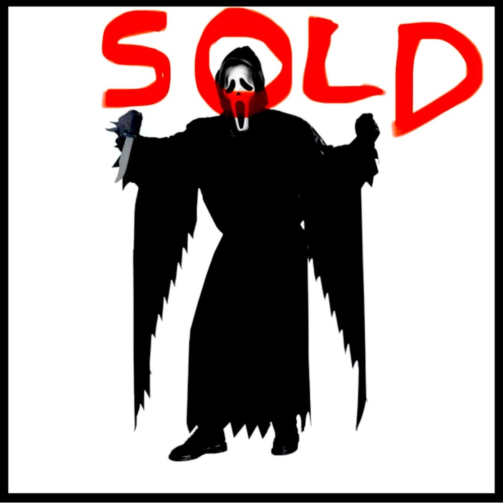 Adult Ghost Face Costume